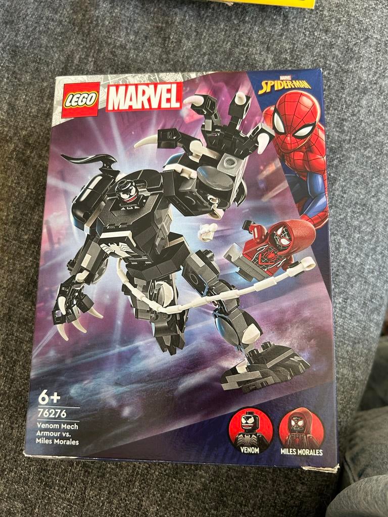 Lego Marvel Venom Mech Armour vs. Miles Morales 76276, Ophalen, Inclusief minifiguren, Marvel, Lego