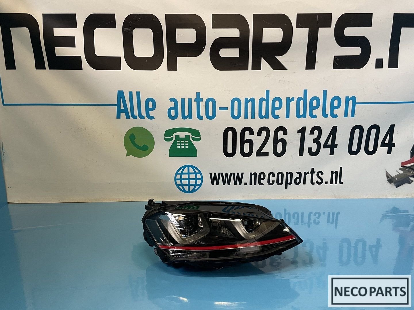 VW GOLF 7 GTI XENON LED KOPLAMP COMPLEET 5G1941752A, Gebruikt, -, Volkswagen, -