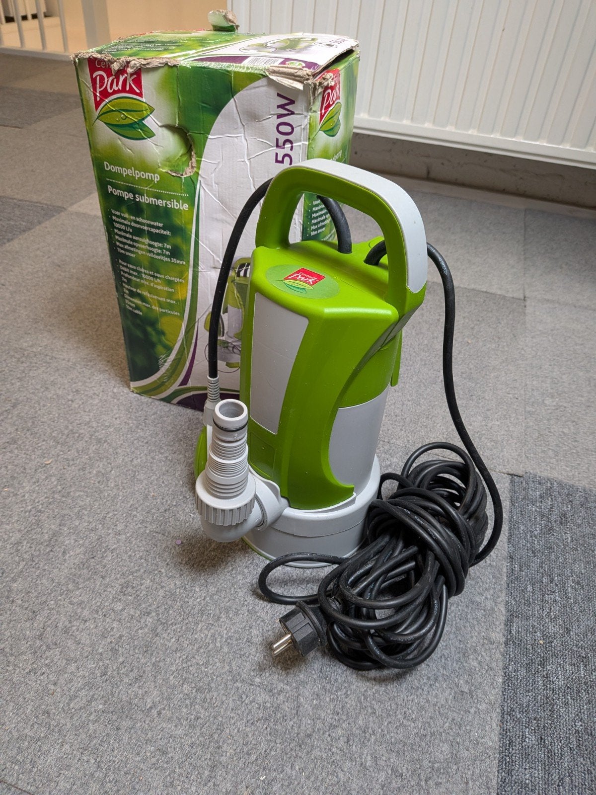 Dompelpomp 550w, Ophalen, Dompelpomp