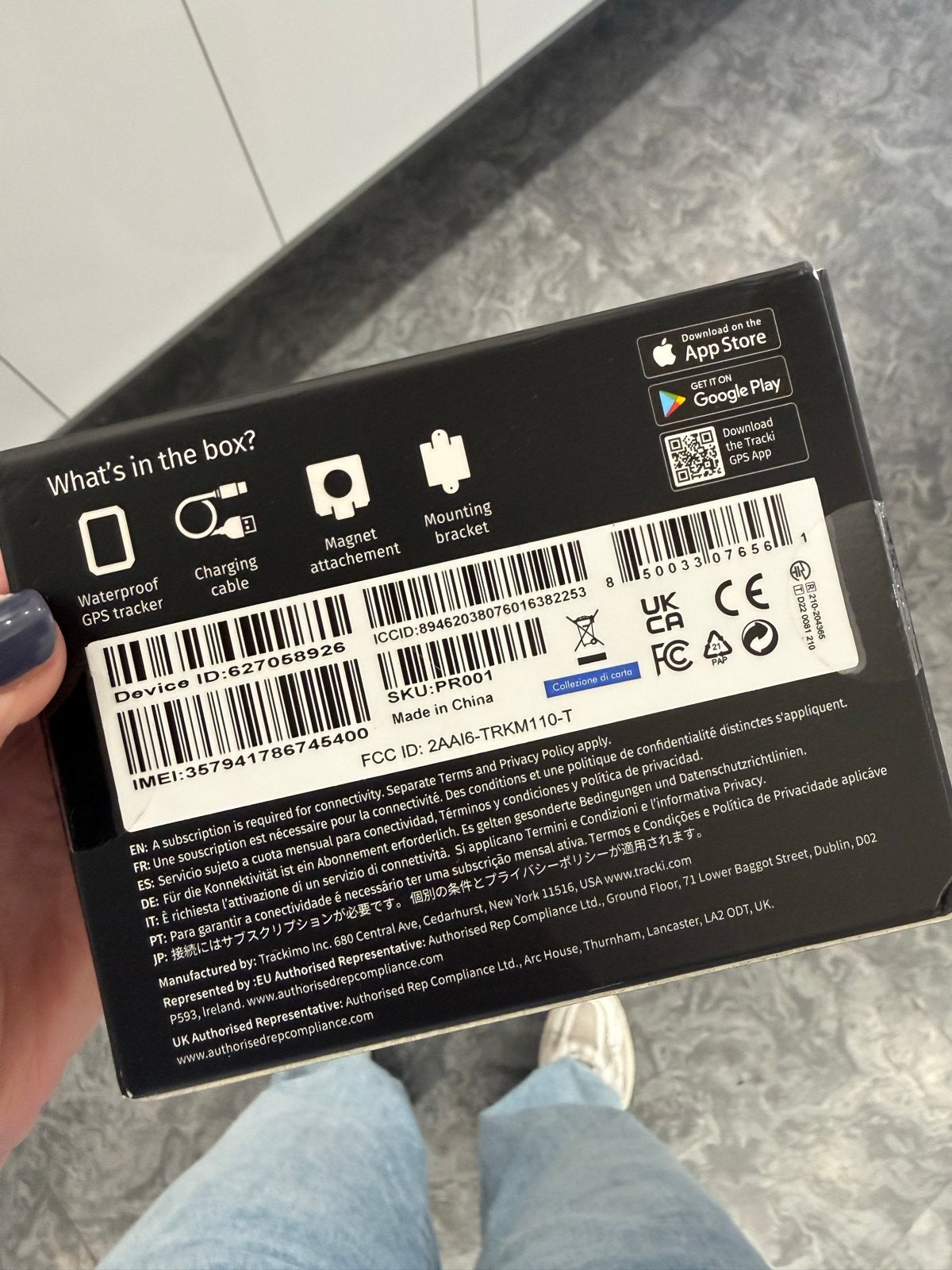 Tracki Pro+ GPS Tracker - Nieuw in doos, Ophalen of Verzenden, Nieuw