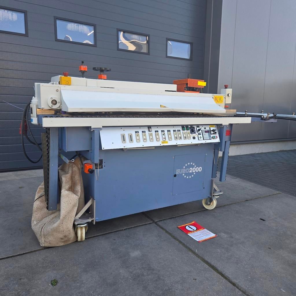 HEBROCK Kantenlijmer euro2000 plakmachine compact, Ophalen of Verzenden, Gebruikt