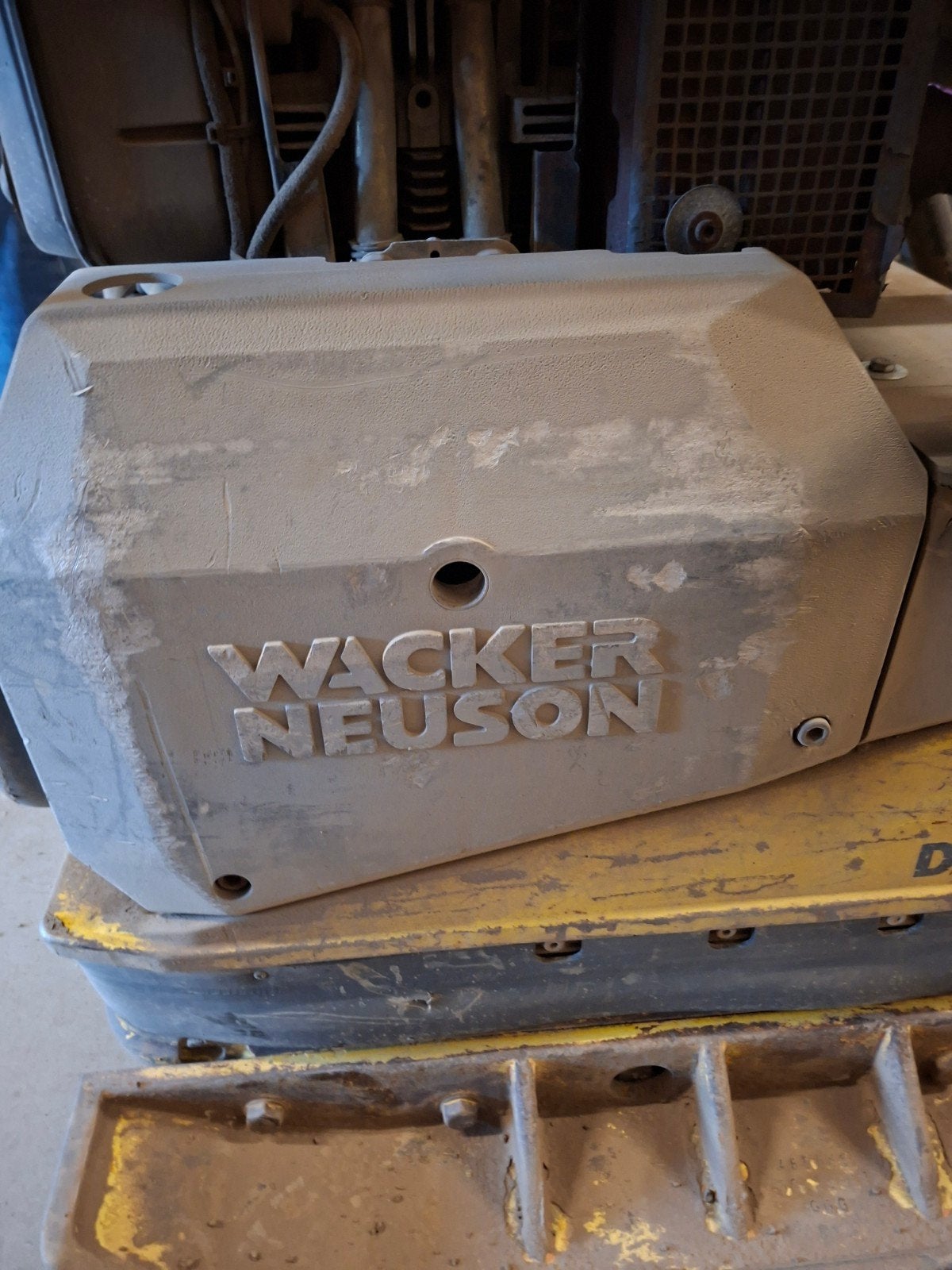 Wacker Neuson DPU 2550 trilplaat, Ophalen, Gebruikt