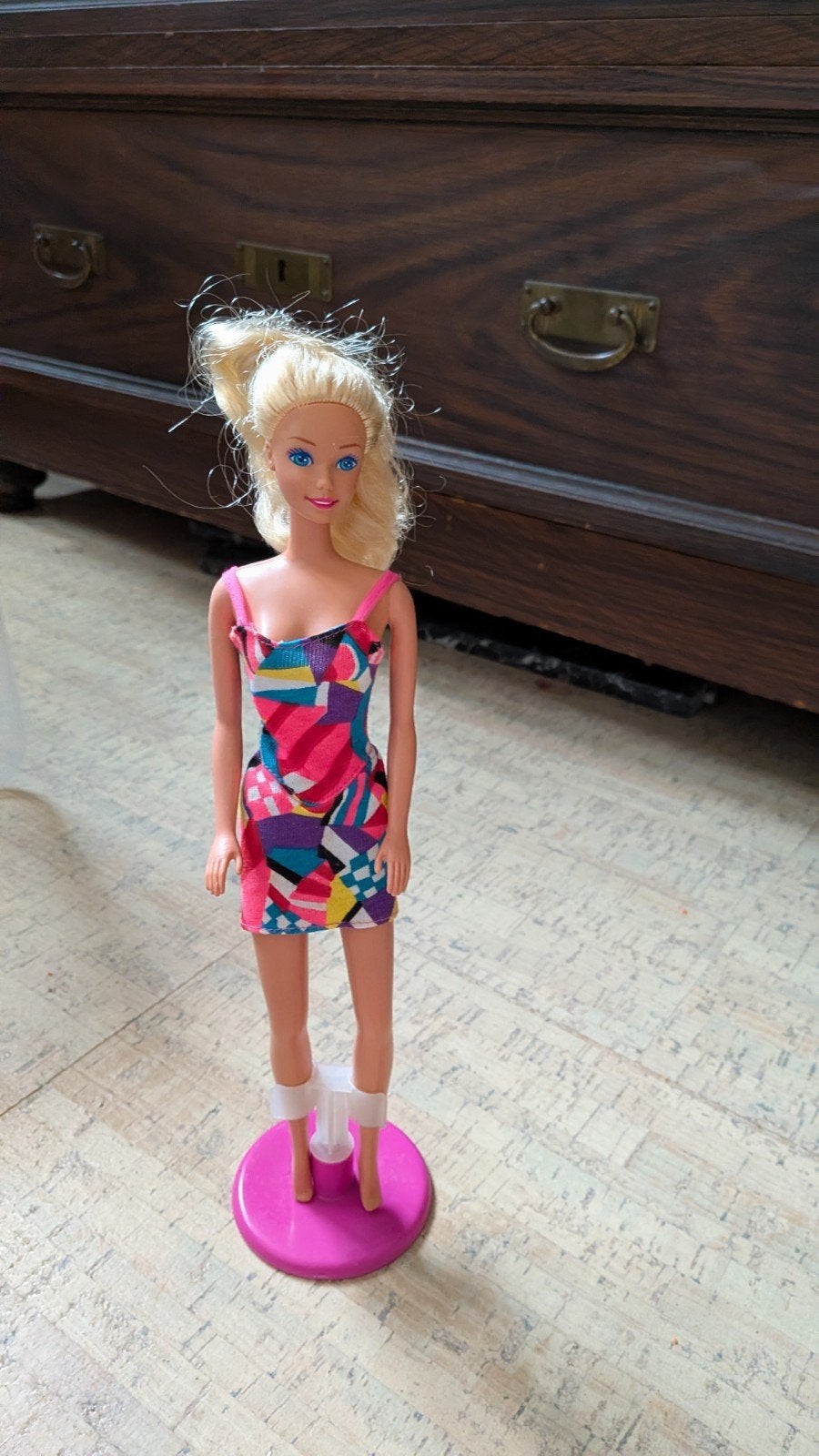 Vintage Tahiti Barbie 1992 Mattel (model 2093/2903), Ophalen of Verzenden, Zo goed als nieuw, Barbie