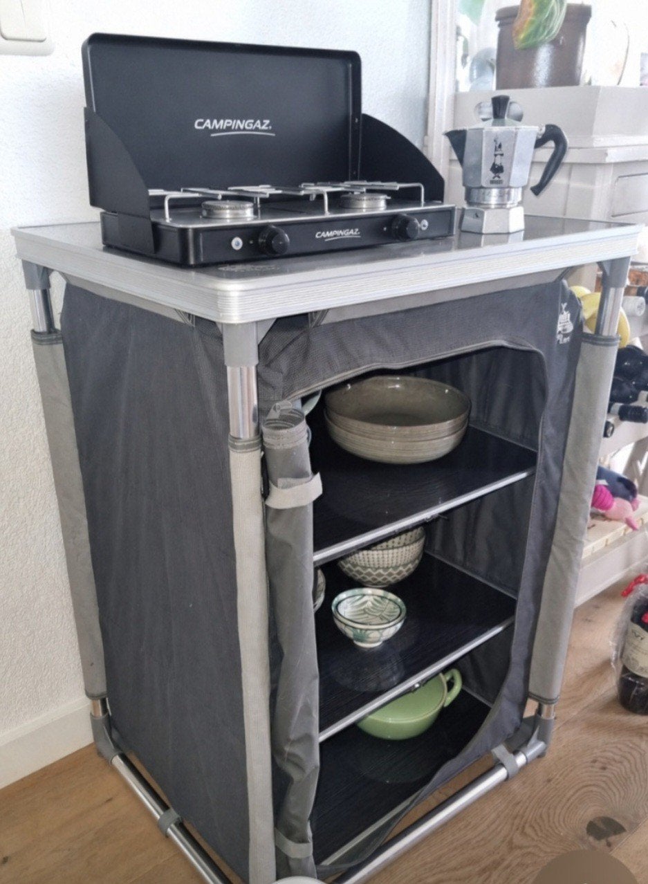 defa campingkast greyline, Caravans en Kamperen, Ophalen, Zo goed als nieuw, Campingkast
