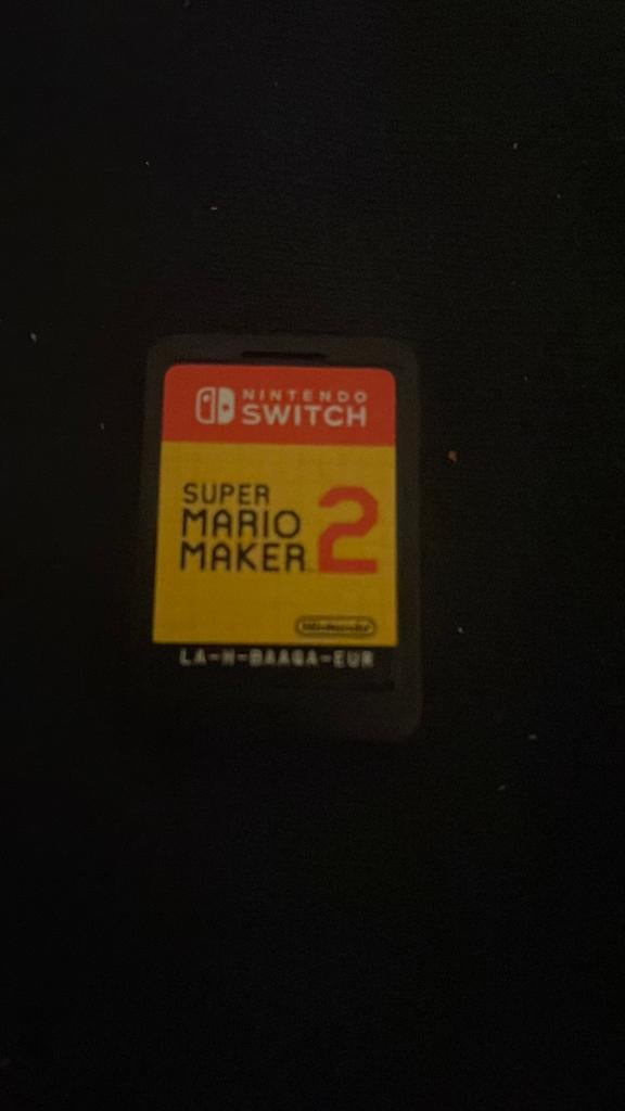 super mario maker 2 met hoesje, Ophalen, 2 spelers, Eén computer, Zo goed als nieuw