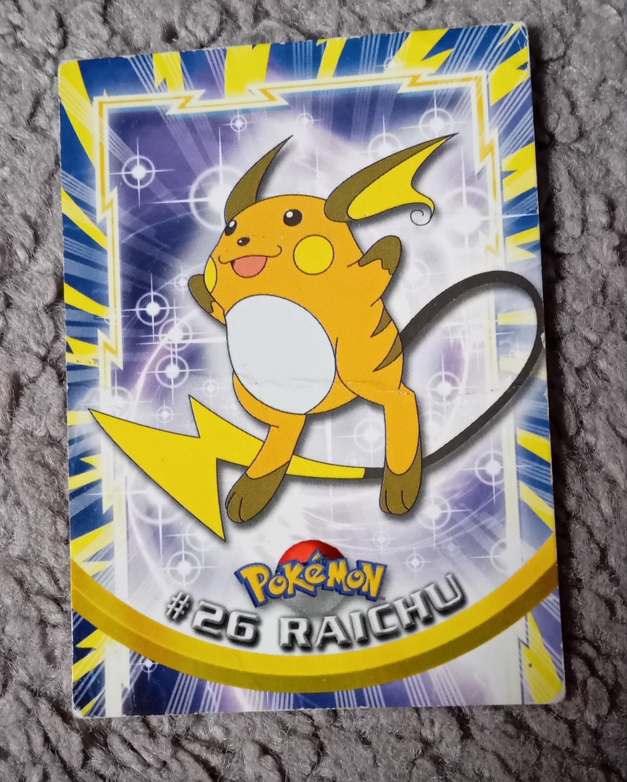 Pokemon Topps, Ophalen of Verzenden, Gebruikt, Losse kaart