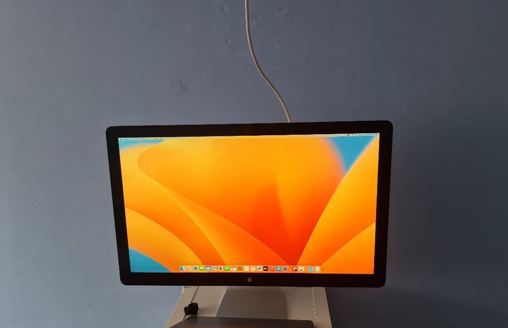 Apple thunderbolt display 27 inch bouwjaar eind 2014, Ophalen, Zo goed als nieuw, IMac, Onbekend
