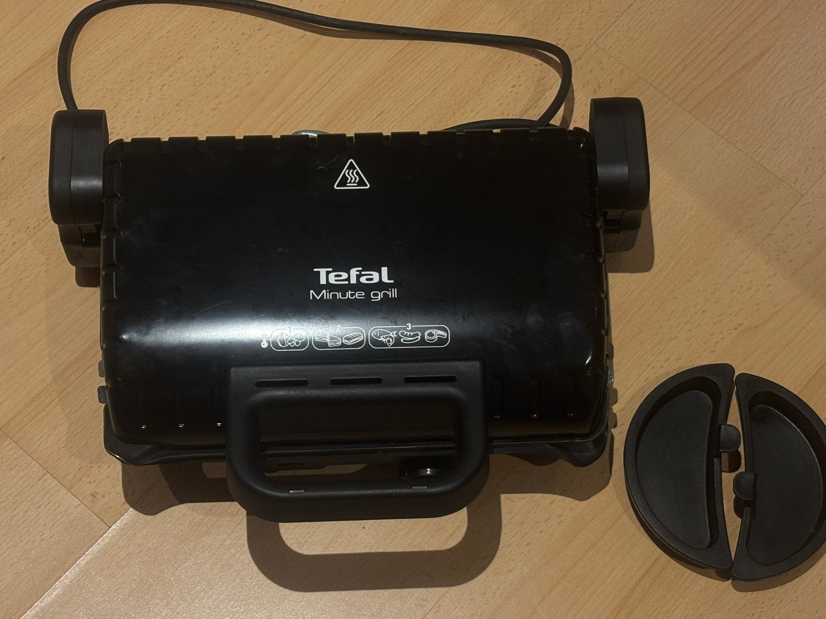 Tefal multigrill 1600W zgan, Ophalen of Verzenden, Uitneembare platen, Zo goed als nieuw