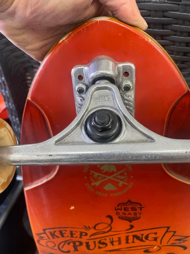 Duster bear board longboard, Sport en Fitness, Ophalen, Gebruikt, Skateboard, Longboard