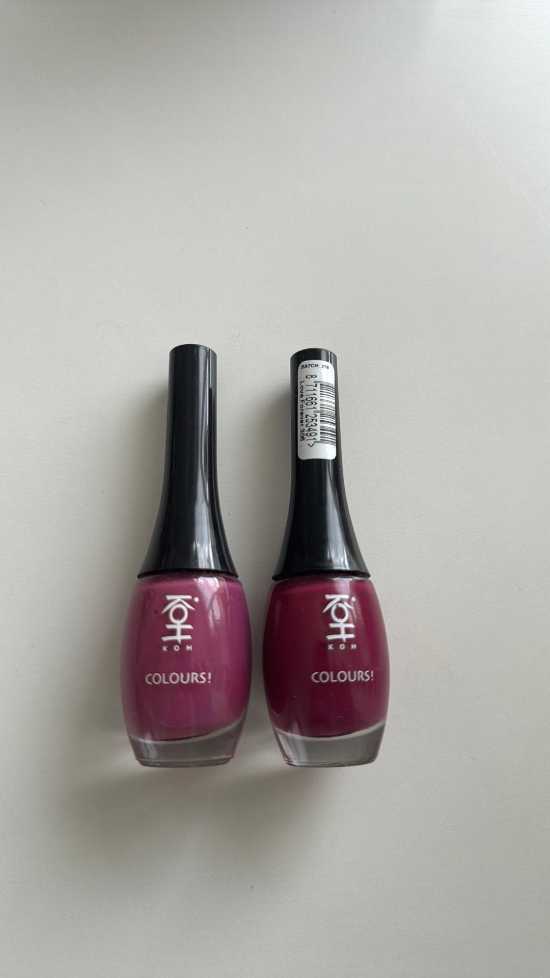 Nagellak koh  colours paars, Paars, Nieuw, Ophalen of Verzenden, Handen en Nagels