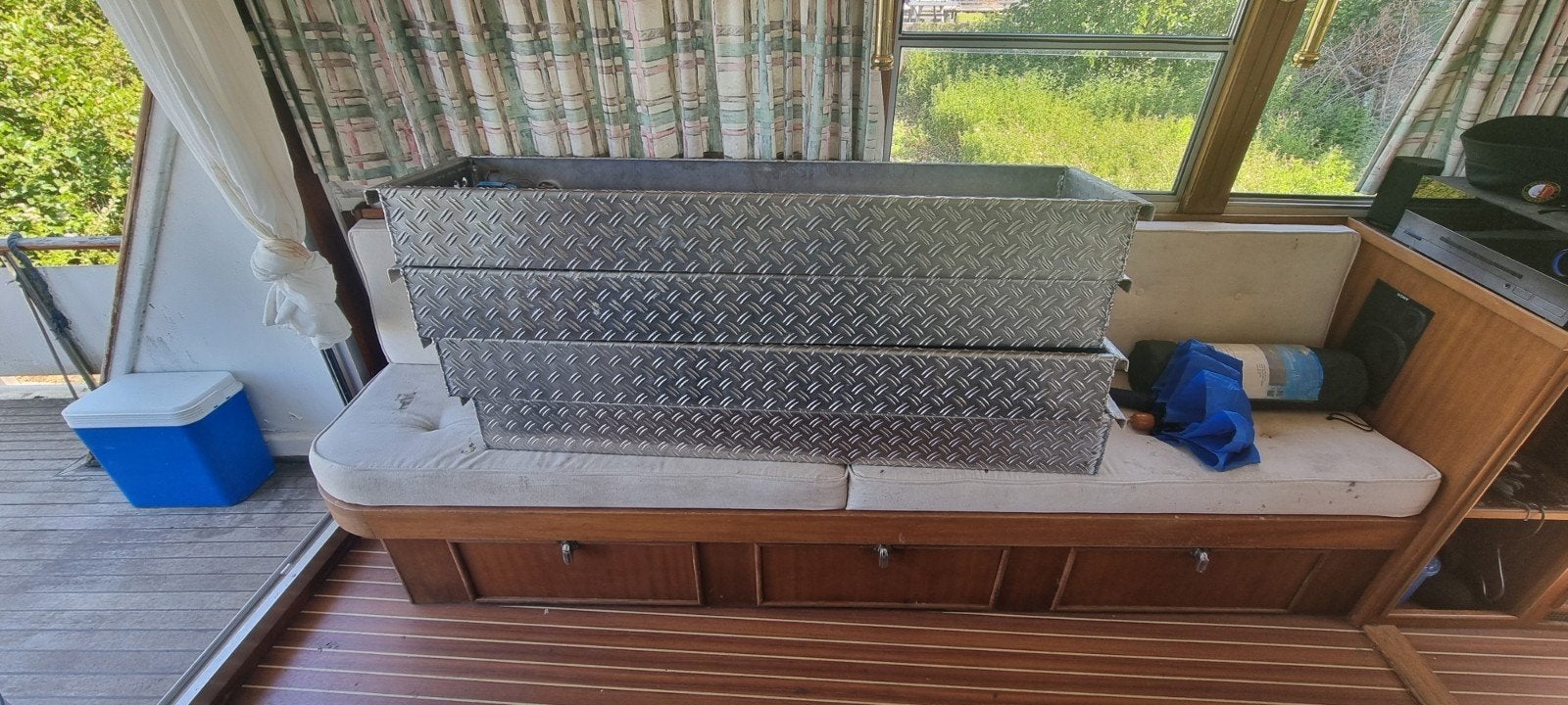 aluminium accu bakken, Ophalen