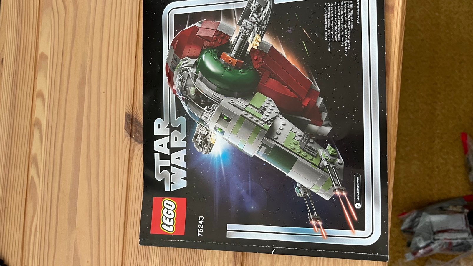 Lego 75243, Kinderen en Baby's, Ophalen of Verzenden, Zo goed als nieuw