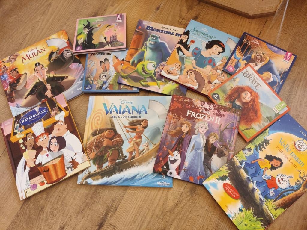 Diverse Disney Luisterboeken met CD's, Boeken, Ophalen of Verzenden, Gelezen, Sprookjes