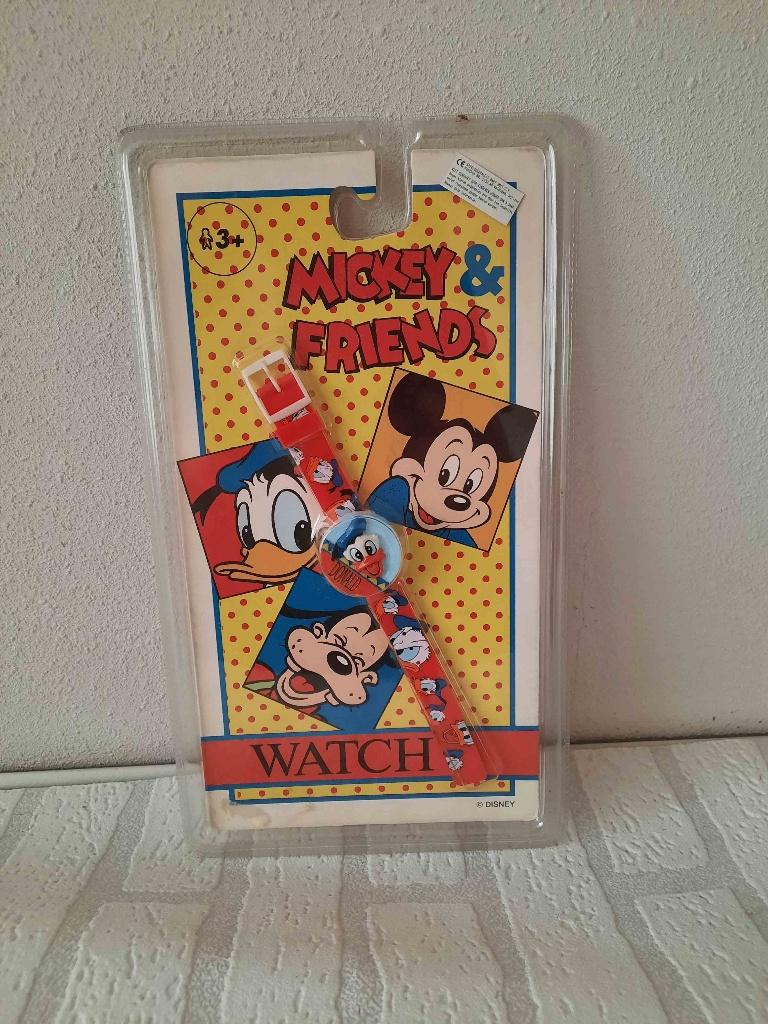 Disney Donald Duck horloge 20cm met datum en tijd, Verzamelen, Ophalen of Verzenden, Donald Duck, Nieuw, Overige typen
