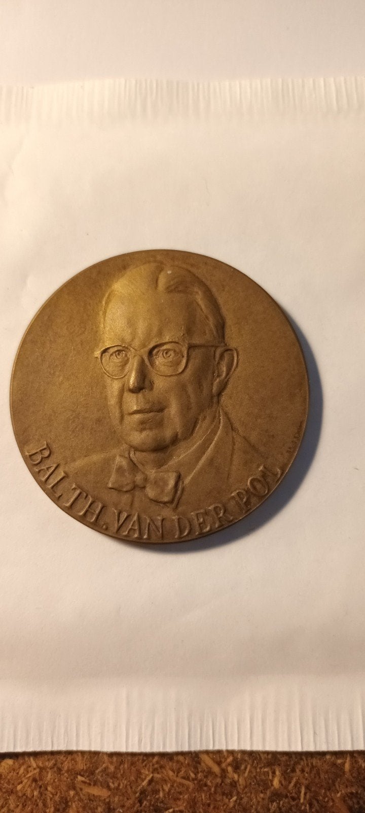 Balthasar van der Pol Medaille - Radio Wetenschap, Ophalen of Verzenden