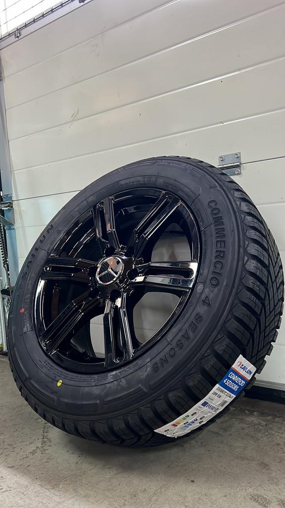 17 inch velgen 6x130 Mercedes Benz Sprinter NIEUW! BTW!, Bestelwagen, Jacob Lemairestraat 26, Banden en Velgen, Nieuw