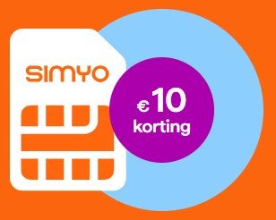 Simyo 10 euro korting, Eén persoon, Kortingsbon, Overige typen