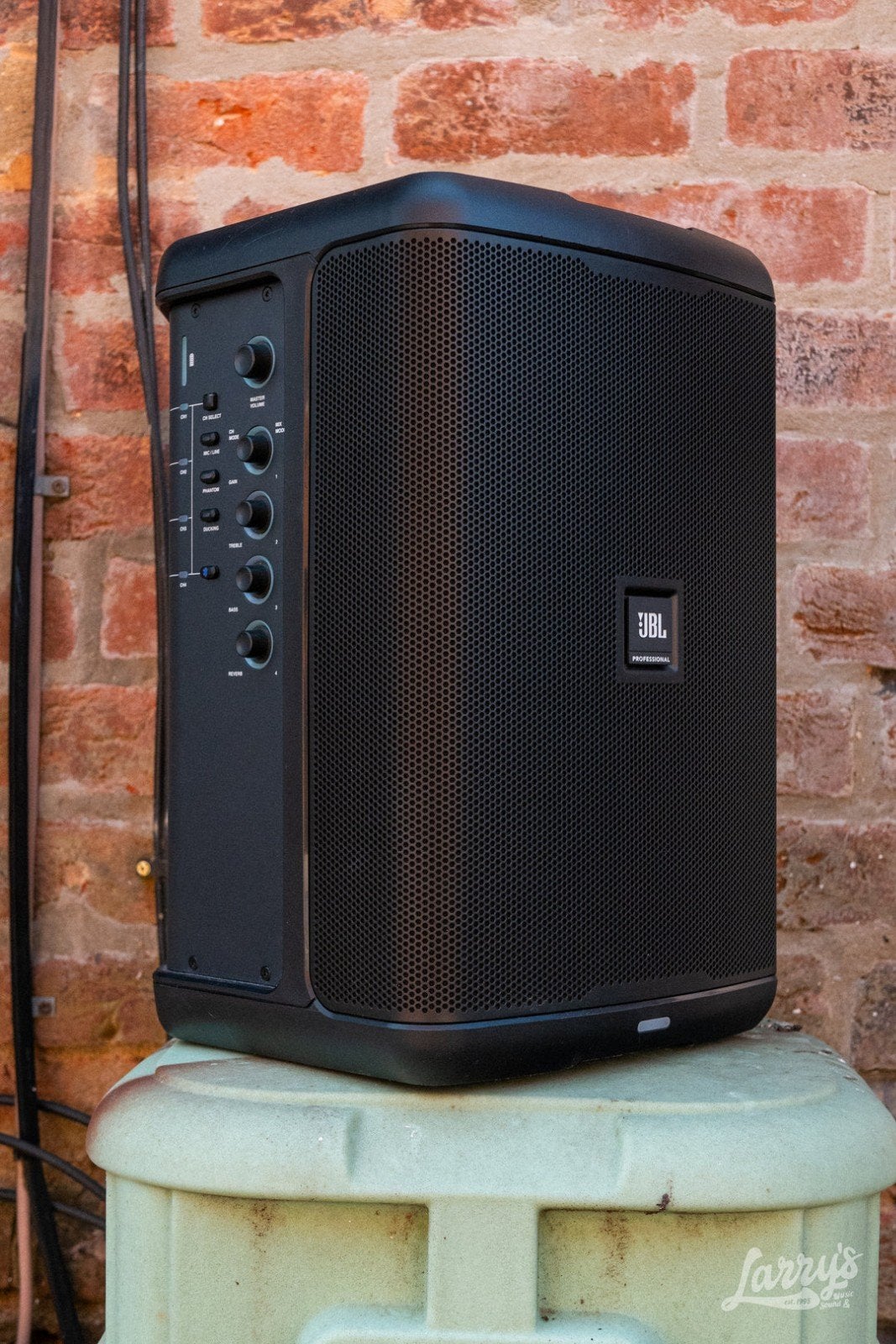 2x JBL EON One Compact actieve accu-speakers, Ophalen of Verzenden, Zo goed als nieuw, Minder dan 500 watt, P.A.