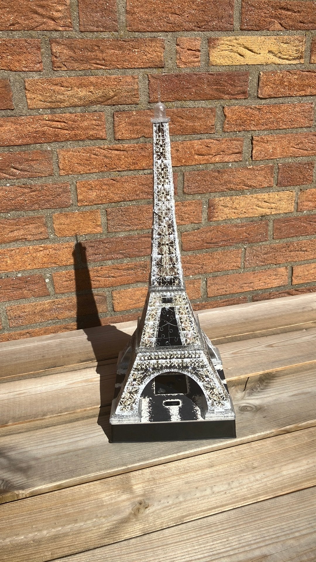 3D-puzzel Eiffeltoren, Hobby en Vrije tijd, Ophalen of Verzenden, Minder dan 500 stukjes, Zo goed als nieuw, Rubik's of 3D-puzzel