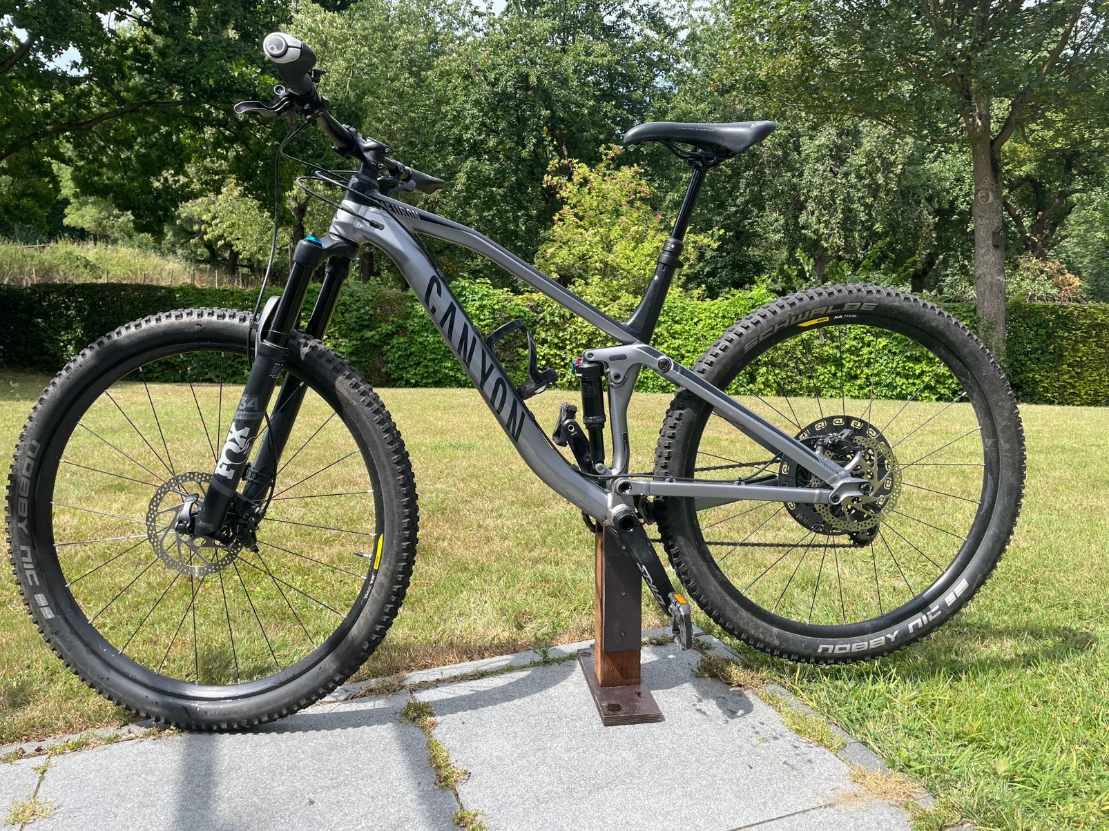 Canyon neuron 7.0 2019, Gebruikt, Fully, Schijfrem, Ophalen