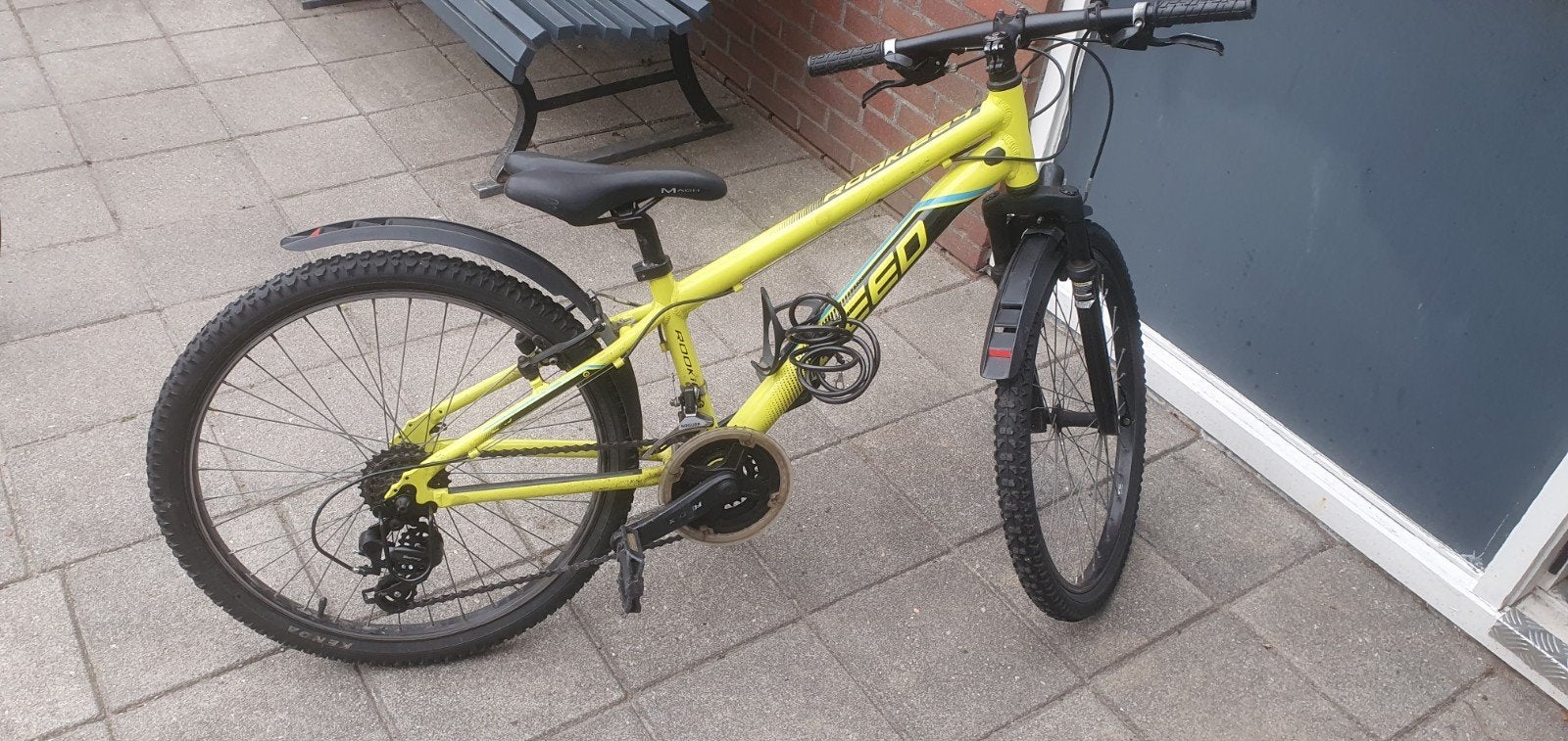 atb/mountainbike 24 inch, Fietsen en Brommers, Ophalen, 24 inch of meer, Staal, Velgrem