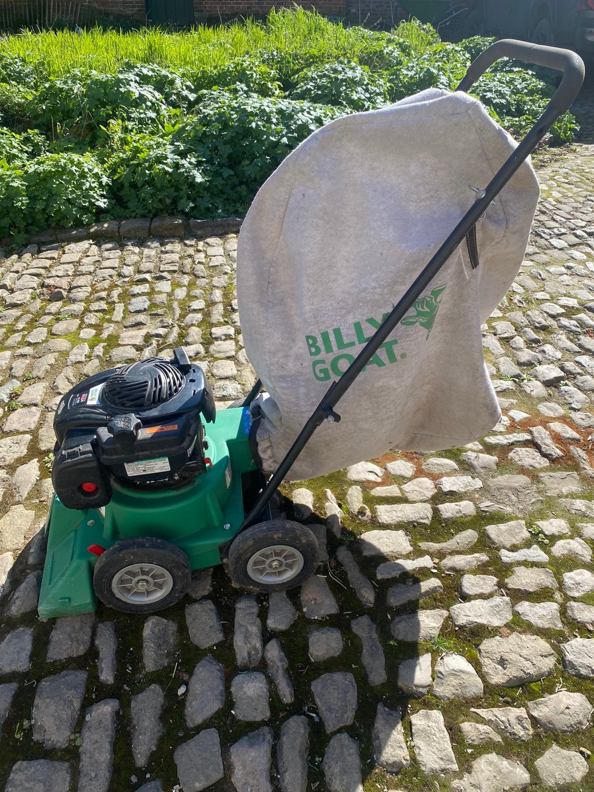 Billy Goat LB352 2 takt bladzuiger, Ophalen, Zo goed als nieuw, 50 cm of meer, Opvangzak