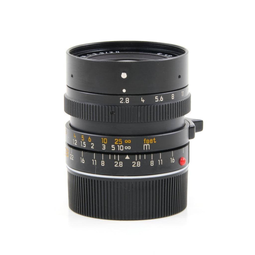 Leica 28mm 2.8 elmarit-m 2 jaar garantie, T, Nieuw, N, V
