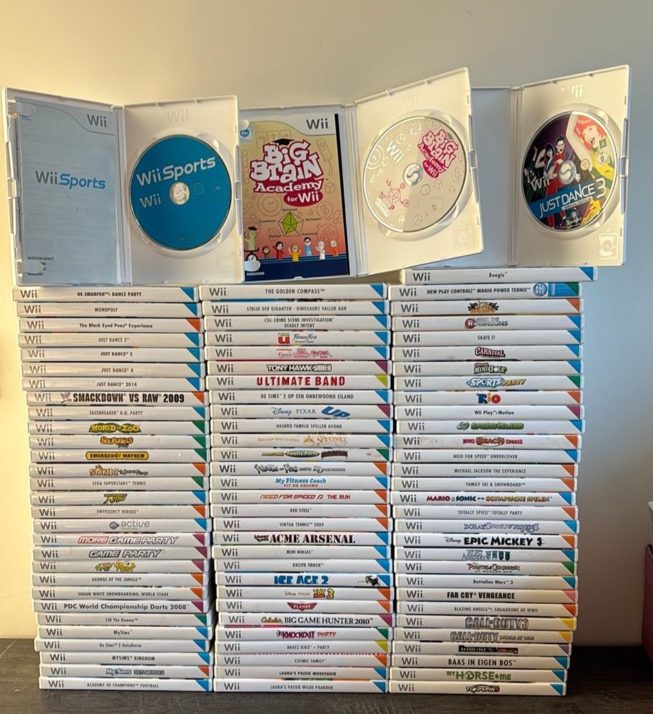 Back to school actie 3 Wii games voor 10 euro, Spelcomputers en Games, Games | Nintendo Wii, Overige genres, Eén computer, Ophalen of Verzenden