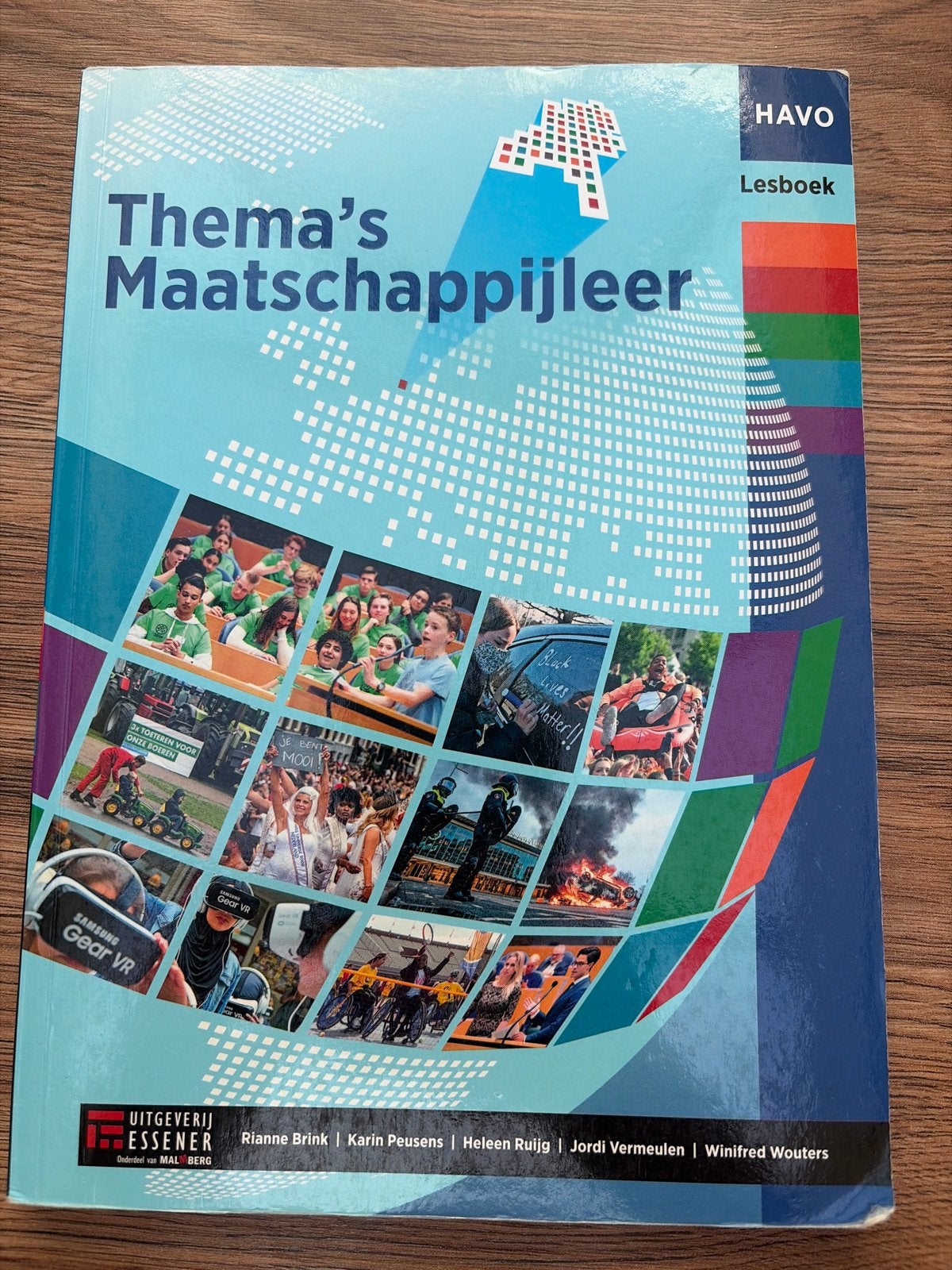 Thema's Maatschappijleer HAVO Lesboek, Ophalen of Verzenden, Zo goed als nieuw, HAVO, Maatschappijleer