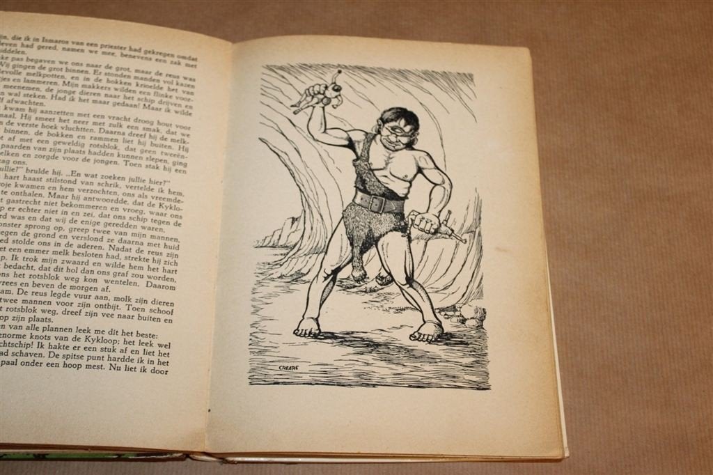 Zwerftochten Odysseus —Gulden Sporen, Vintage Jeugdboek 1955, Boeken, Ophalen of Verzenden, Gelezen
