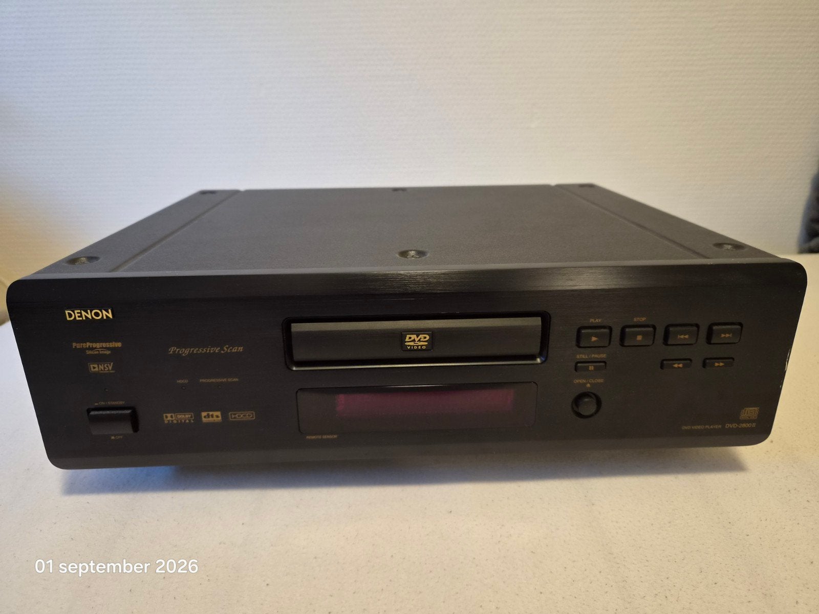 Denon DVD-2800 DVD-speler - Uitstekende staat, Ophalen of Verzenden, Zo goed als nieuw, Dvd-speler, Overige merken