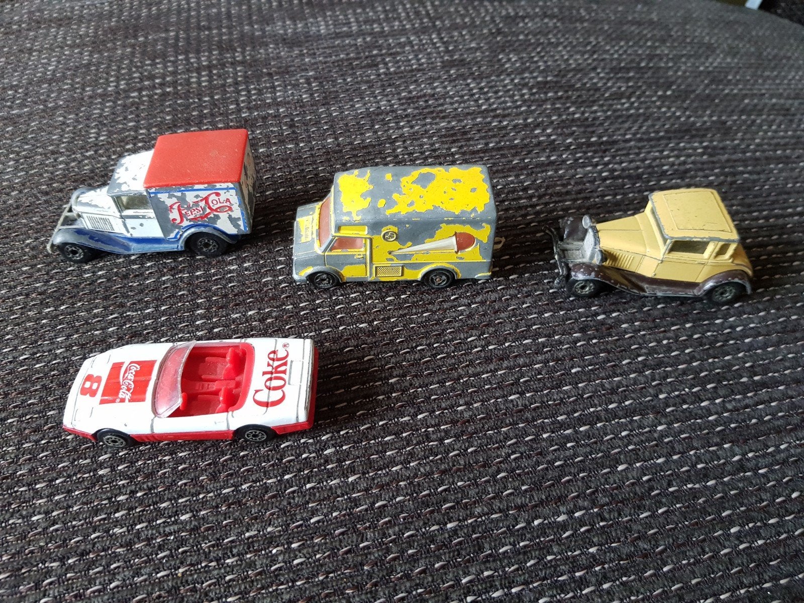 model auto matchbox chevrolet courgette edocar, Ophalen of Verzenden, Gebruikt
