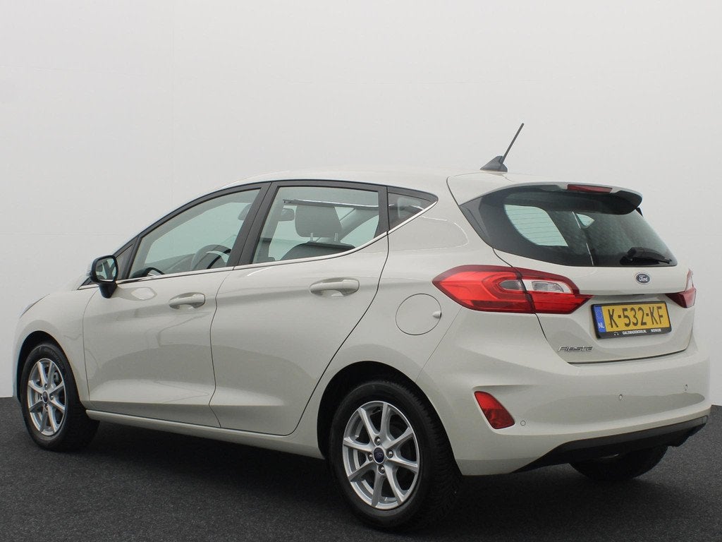 Ford Fiesta 1.0 EcoBoost Titanium X METROPOLIS WHITE / BANG, Voorwielaandrijving, Stof, Gebruikt, Euro 6
