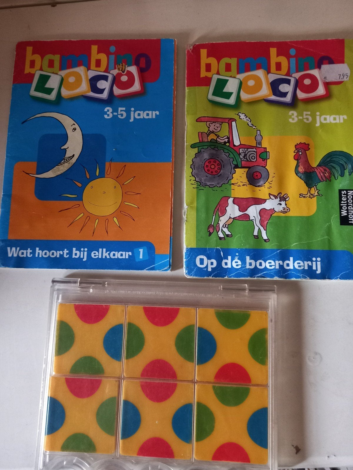 speelgoedset, Ophalen