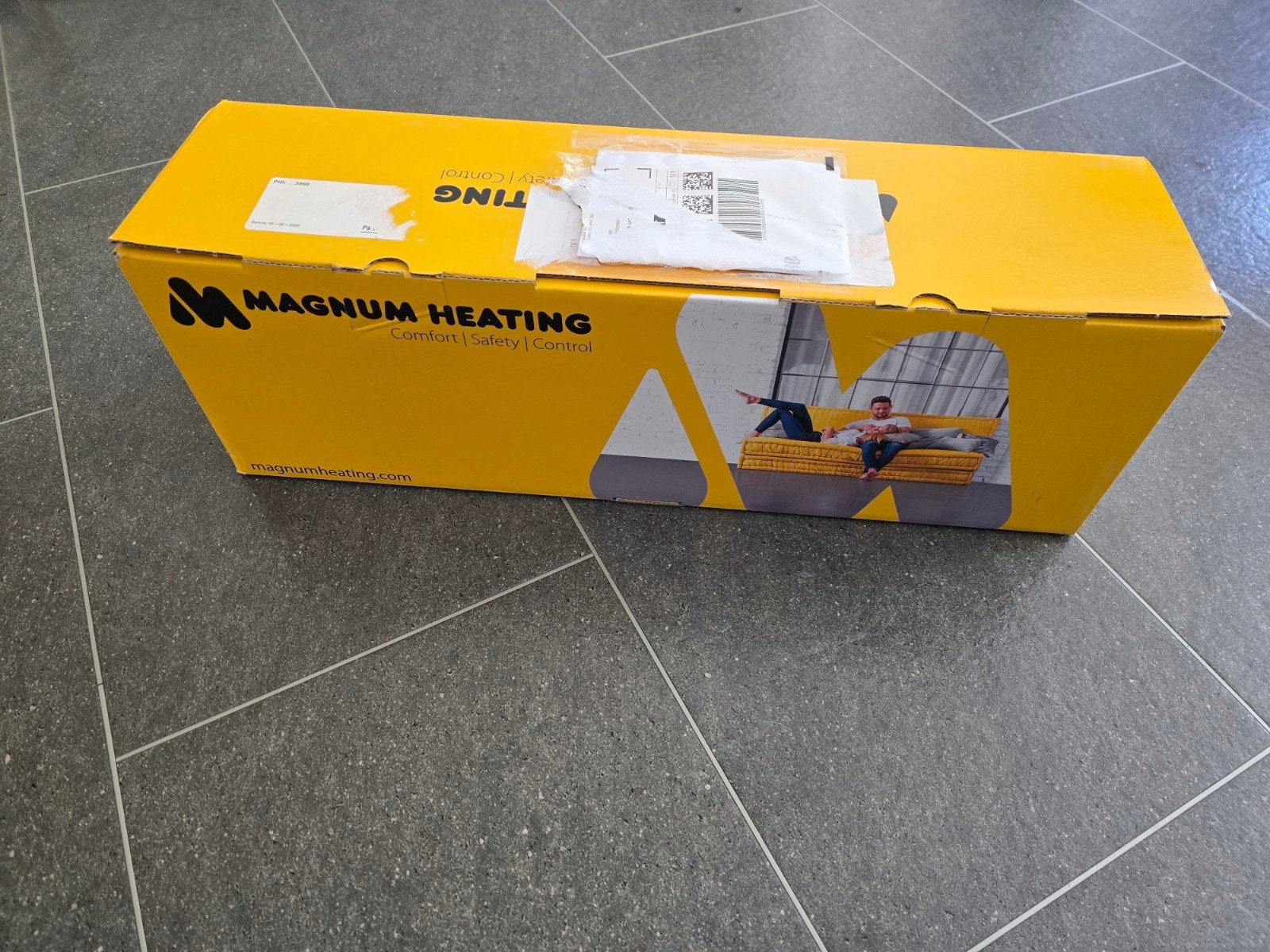 MAGNUM Mat Elektrische Vloerverwarming 2m² 300W Nieuw, Minder dan 30 cm, Overige typen, Nieuw, Minder dan 60 cm