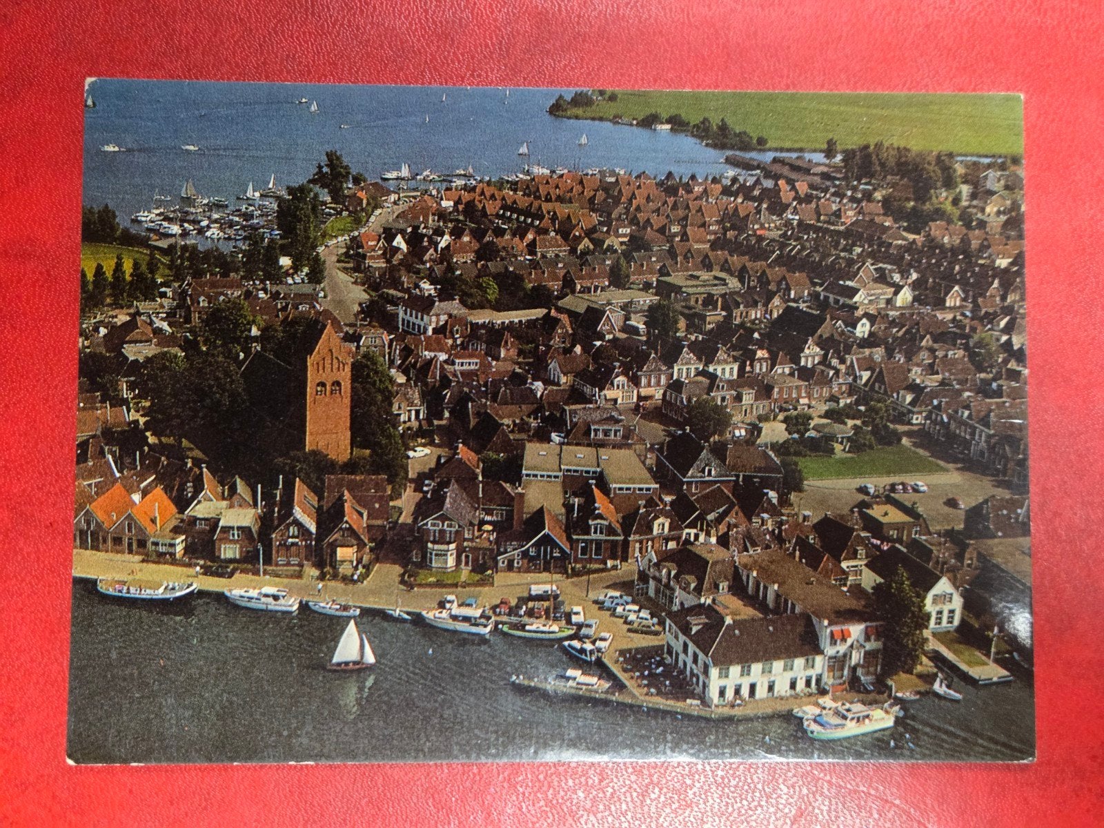 Grouw bij Akkrum Panorama, Ophalen of Verzenden, 1960 tot 1980