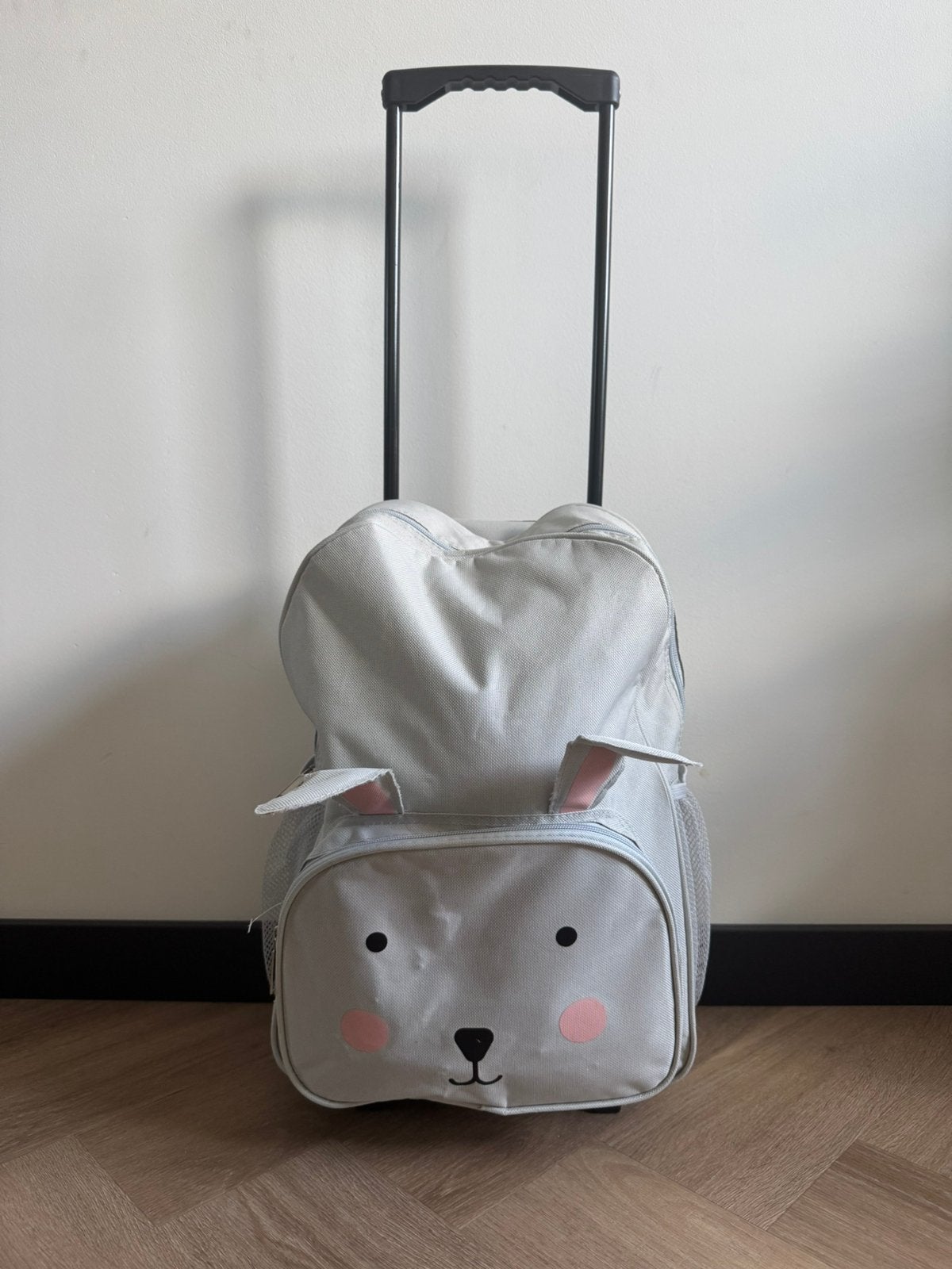 Kinderkoffer logeerkoffer trolley konijn, Sieraden, Tassen en Uiterlijk, Wieltjes, 20 tot 30 cm, Minder dan 40 cm, Ophalen of Verzenden
