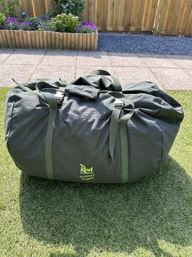 Rod Hutchinson Extreme 5 Sleeping Bag + originele carryall, Watersport en Boten, Hengelsport | Karpervissen, Ophalen, Zo goed als nieuw