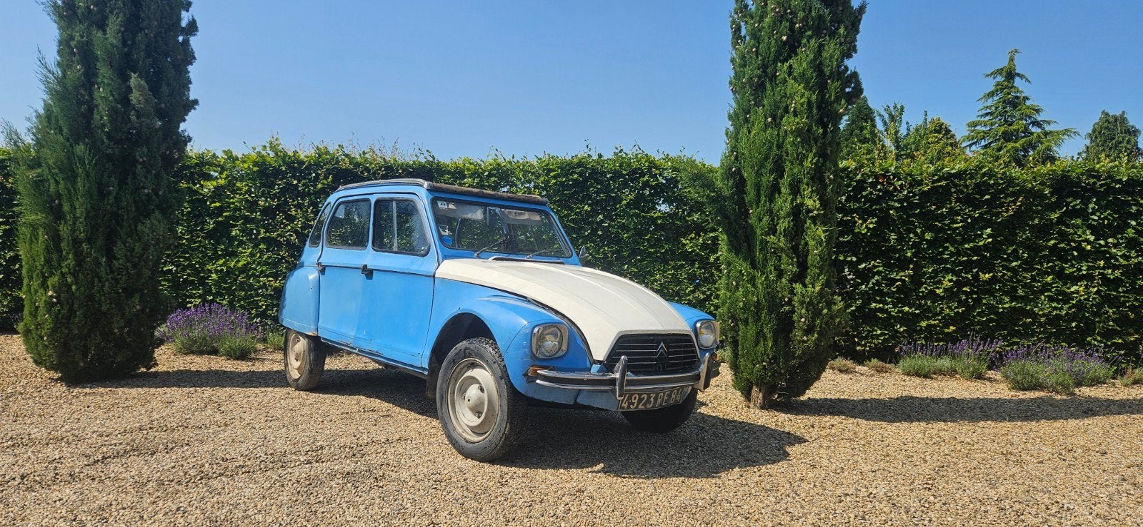 Citroën Dyane 1978  Zuid-Frans, 2CV, Blauw, Bedrijf, Handgeschakeld
