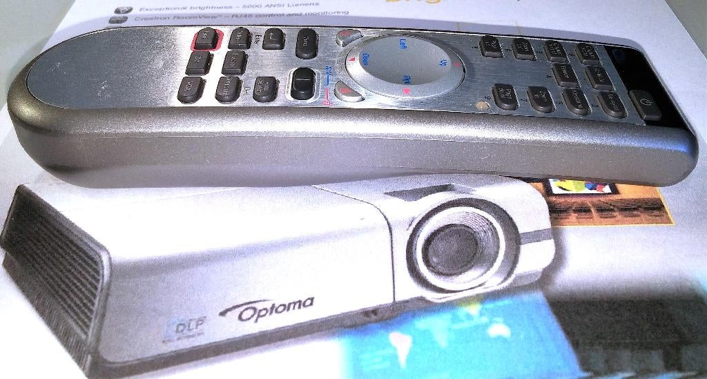 Optoma TSFN-IR01 BR-5014N Afstandsbediening Beamer Remote, Ophalen of Verzenden, Zo goed als nieuw, Origineel, Mediaspeler
