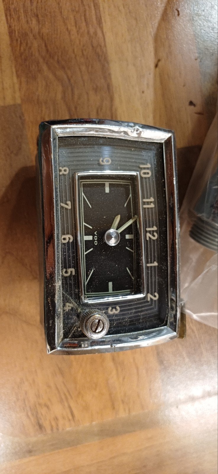 Vintage VDO auto klokje - Klassieke auto onderdelen, Ophalen of Verzenden