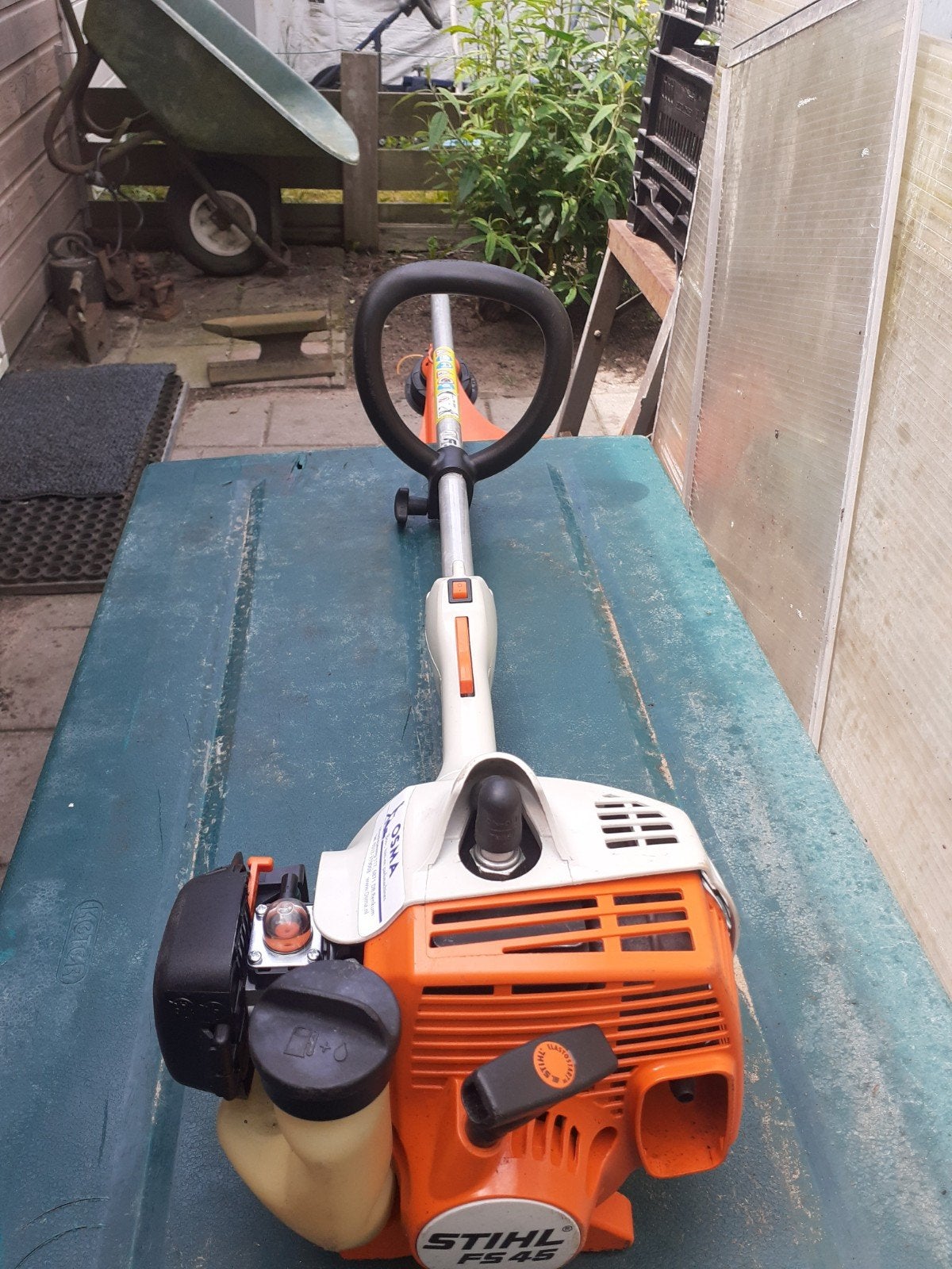 STIHL FS 45 KANTENMAAIER OP BENZINE, Tuin en Terras, Ophalen, Benzine
