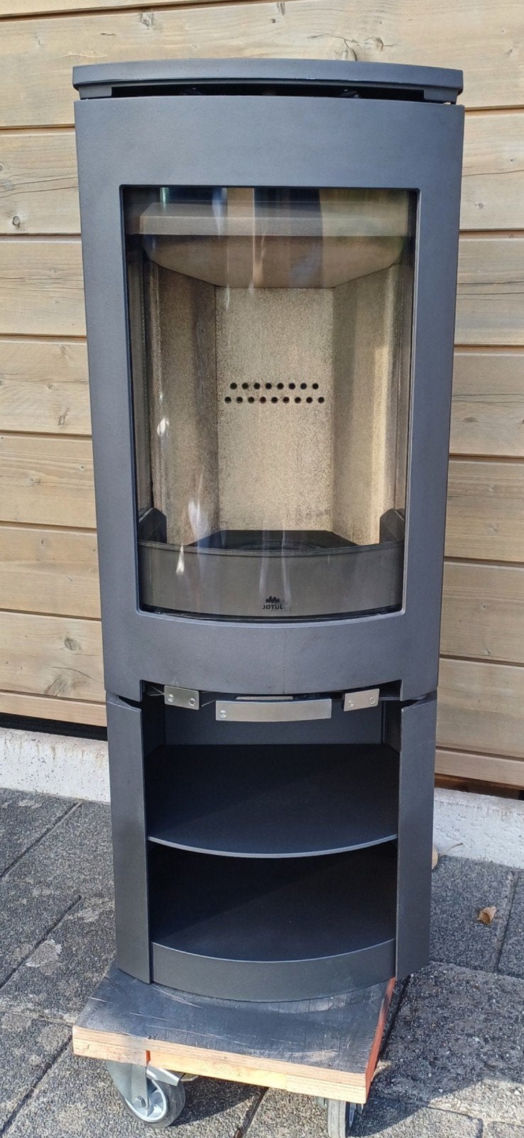 Jotul F371, houtkachel z.g.a.n., Huis en Inrichting, Kachels, Ophalen, Houtkachel, Zo goed als nieuw, Vrijstaand