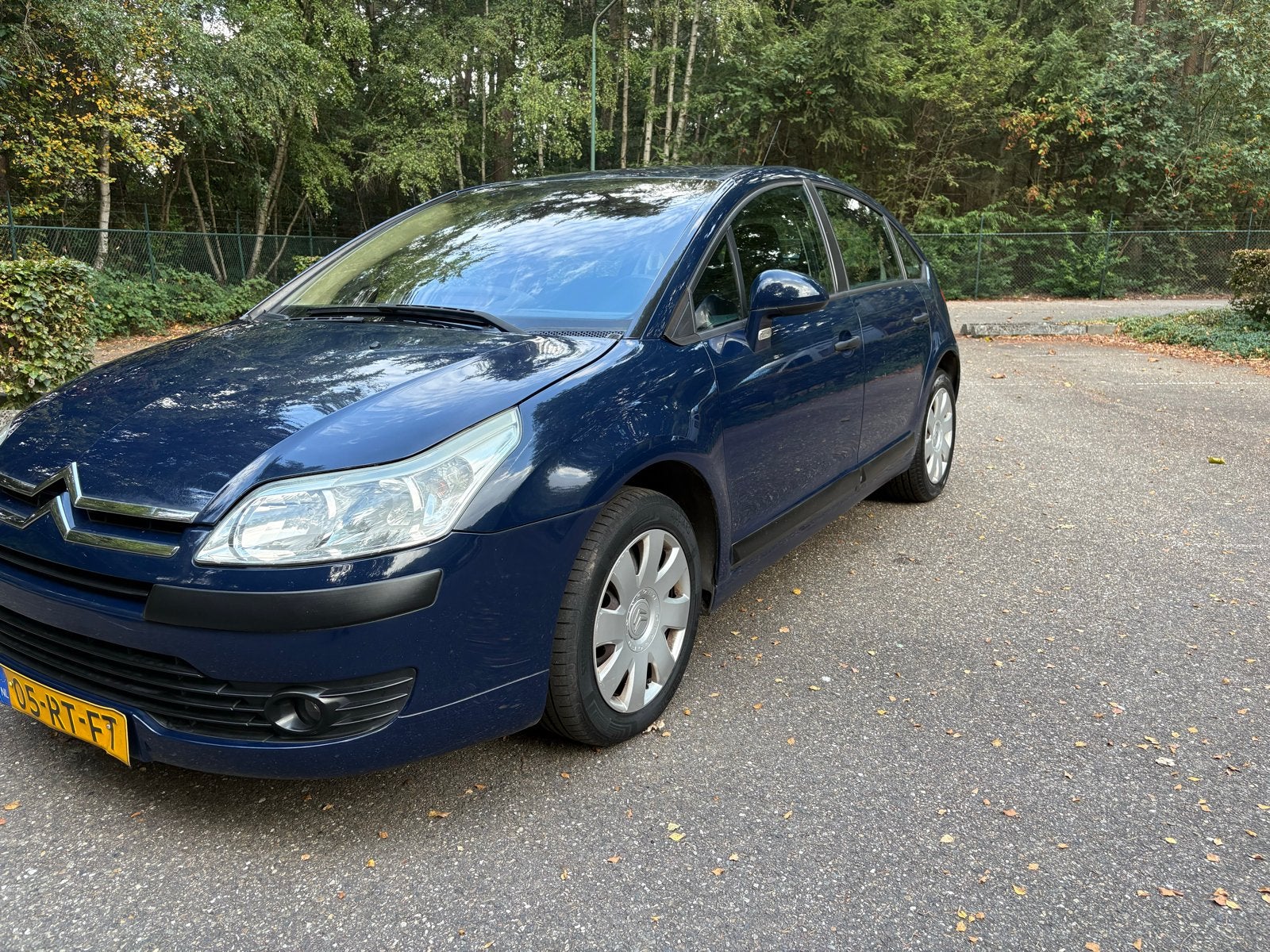 Citroën C4 1.6 16V 80KW 2005 Blauw, Auto's, Voorwielaandrijving, 4 cilinders, Blauw, 1175 kg