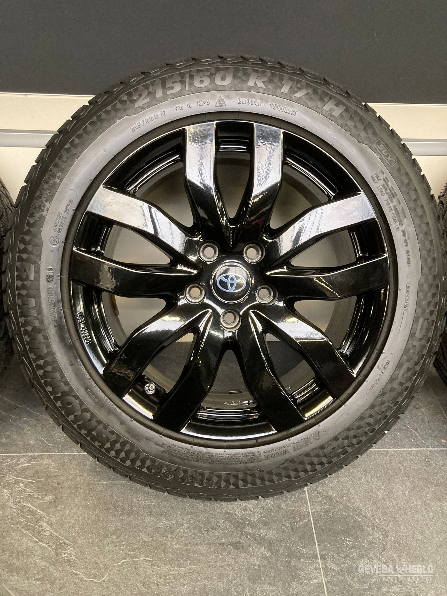 17” Toyota C-hr velgen + winterbanden 5x114.3 TPMS 215/60/17, Auto-onderdelen, Banden en Velgen, -, -, Banden en Velgen, 17 inch
