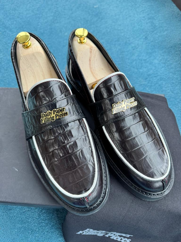 NIEUW Filling Pieces Loafers DailyPapers EU 44 D.Rood/Bruin, Kleding | Heren, Schoenen, Loafers, Overige kleuren, Verzenden, Nieuw