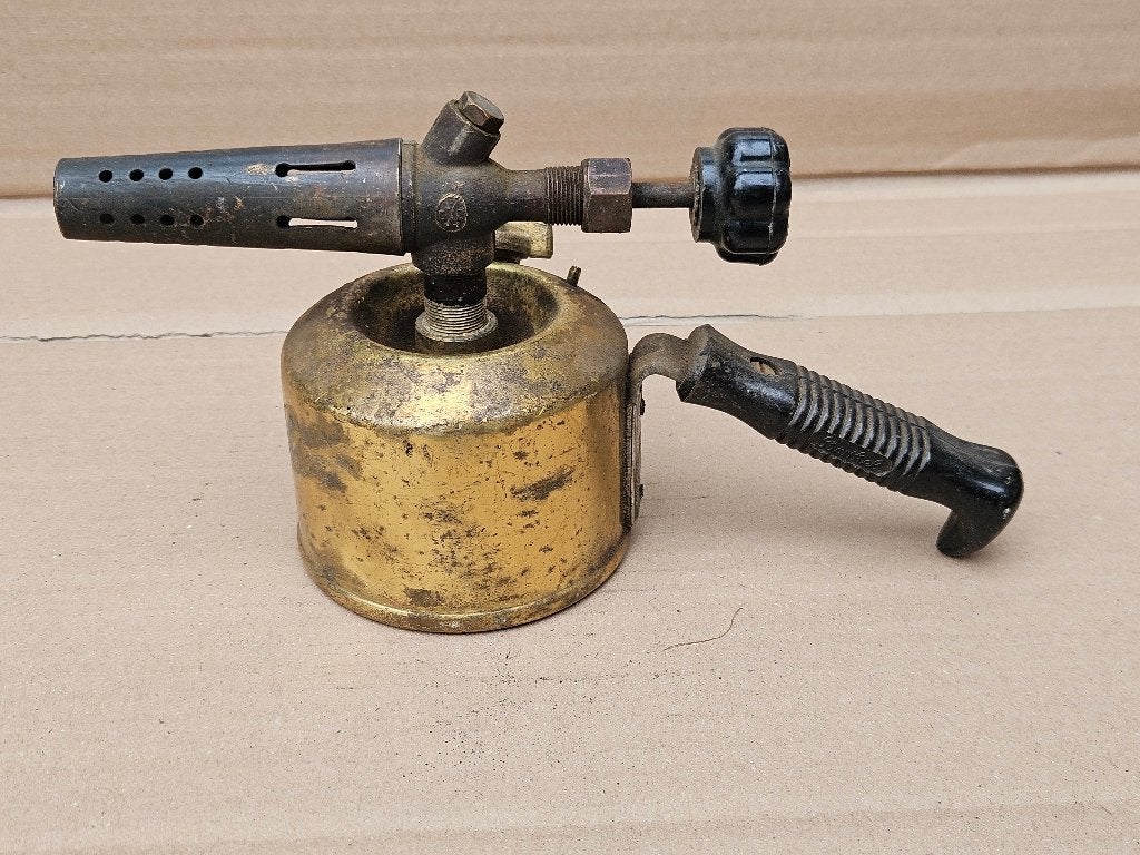 Antieke benzinebrander / verfbrandertje Lot nr. 10, Ophalen of Verzenden