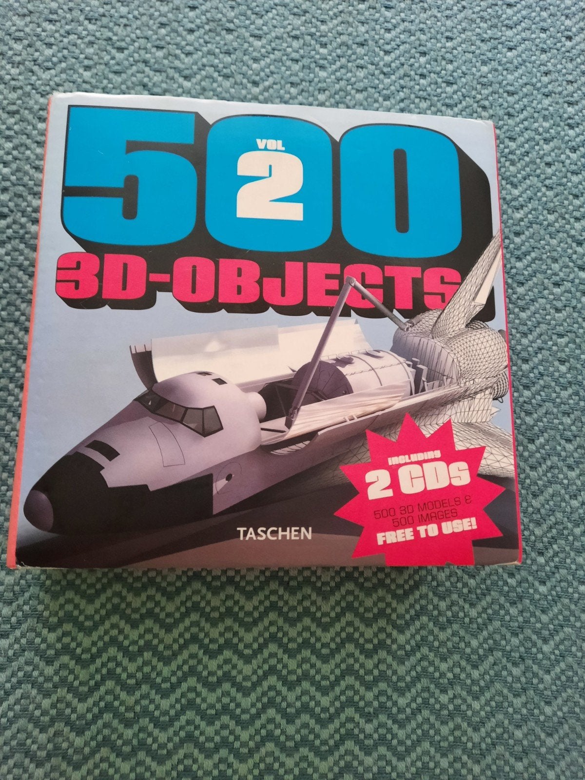 500 3D Objects Vol. 2 - Images met 2 CD's - Taschen, Ophalen of Verzenden, Overige onderwerpen, Taschen