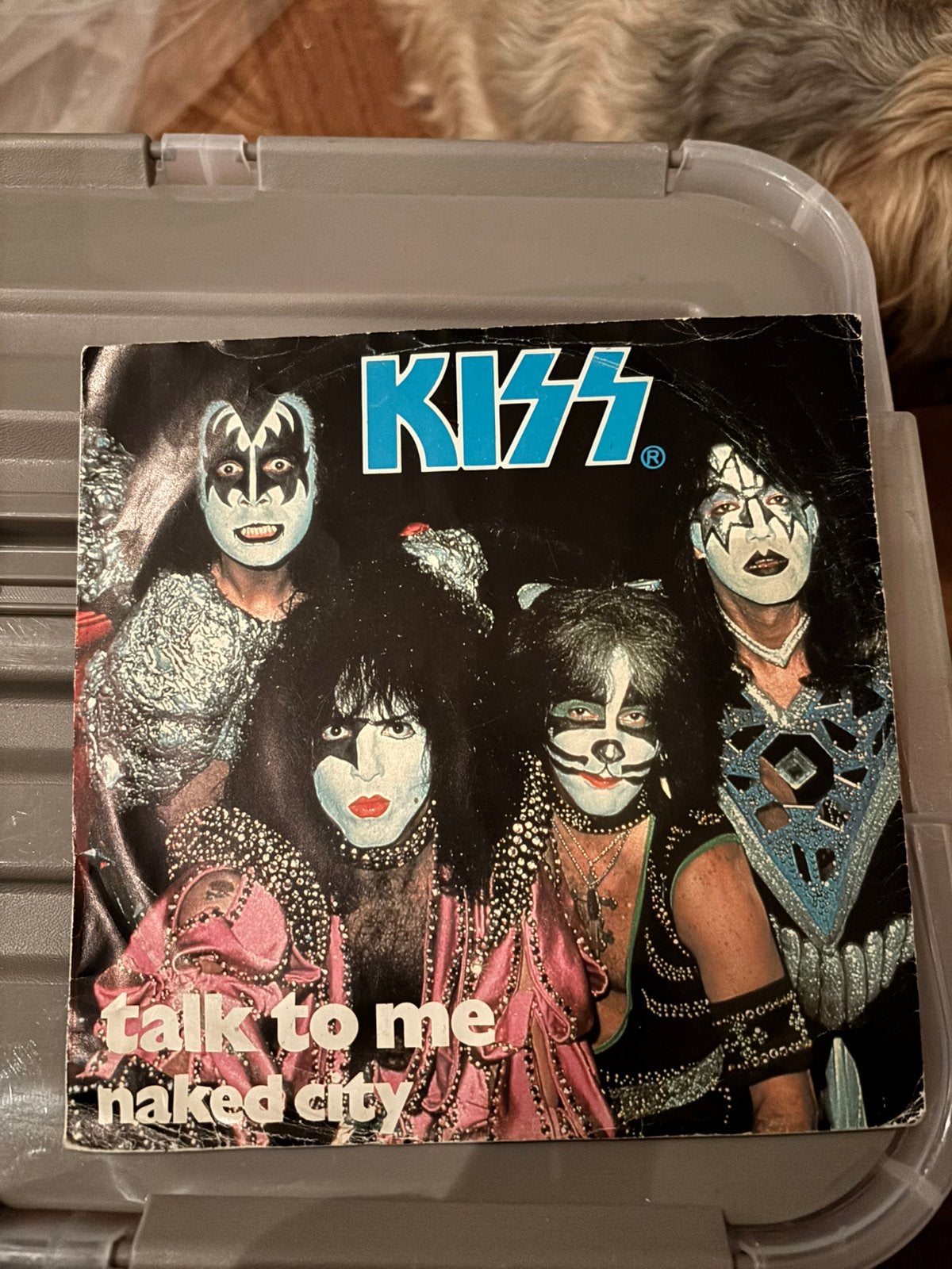 Kiss talk to me single unmasked, Ophalen, Zo goed als nieuw, Pop