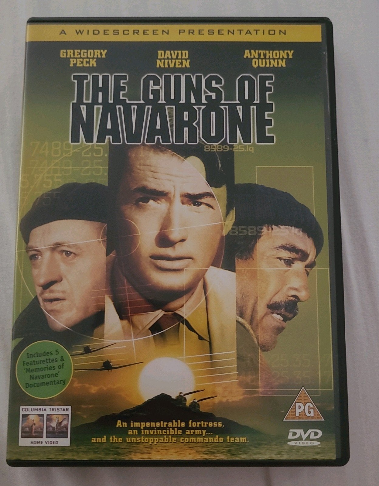 The guns of navarone gregory pack david niven anthony quinn, Ophalen of Verzenden, Zo goed als nieuw, Actie en Avontuur